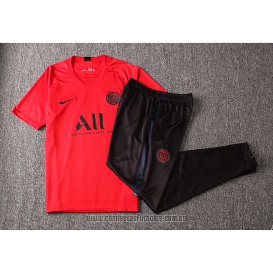 Chandal del Paris Saint-Germain Manga Corta 2019-2020 Rojo
